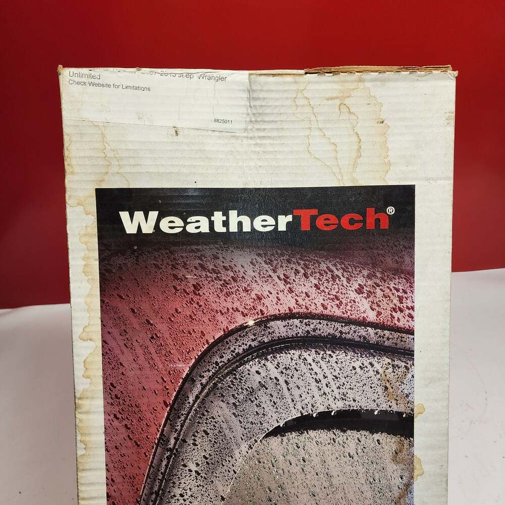 WeatherTech Deflectors 07-15 Jeep Wrangler